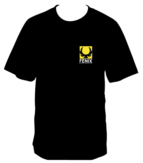 Fenix Suspension Short Sleeve Black T-Shirt